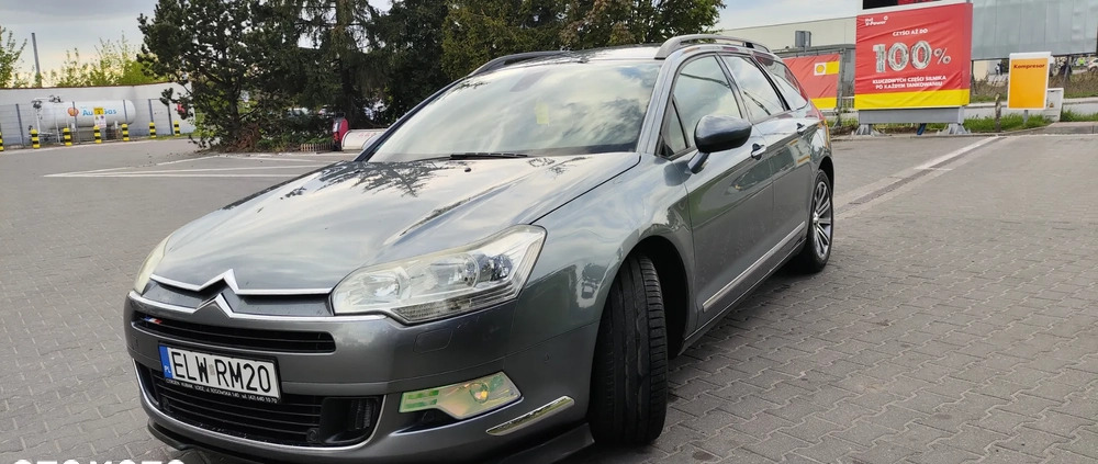 Citroen C5 cena 19500 przebieg: 270000, rok produkcji 2009 z Łódź małe 121